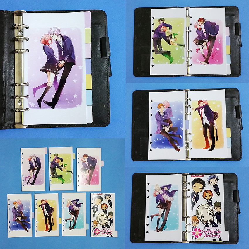 

Pembatas binder Tokimeki Memorial Girl's Side 1 set 7 lembar murah