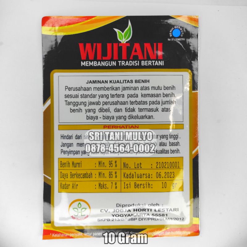 Benih Cabai Rawit Unggul Terbaru KALIBER WIJITANI 10 Gram - Cabe Rawit Merah - Cabai rawit-5