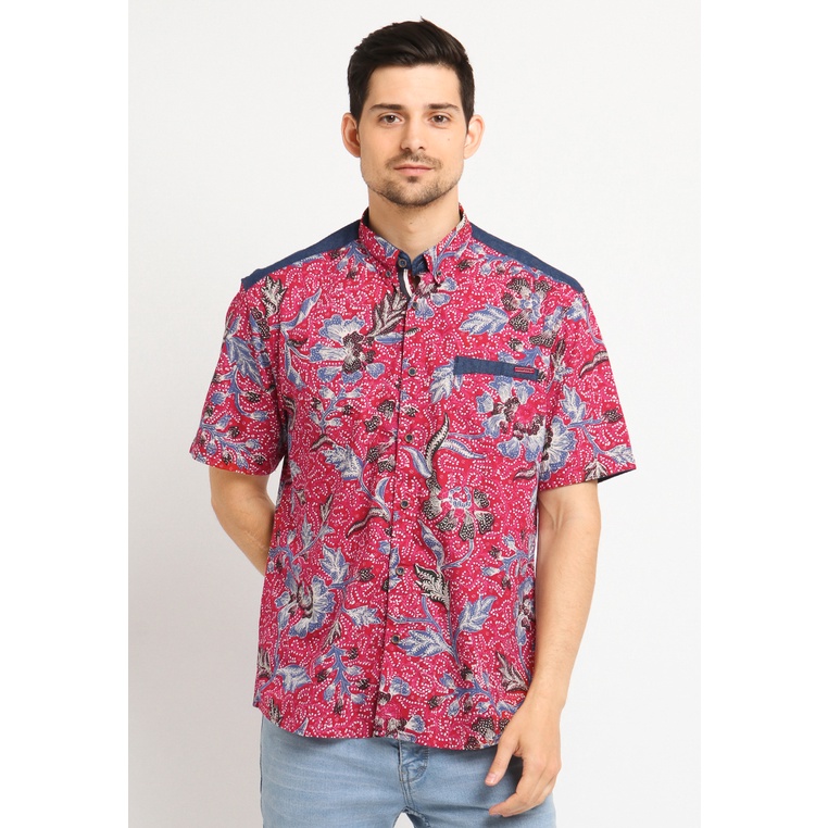 Kemeja Batik Pria - Poshboy Kartawijaya Men Modern Batik Shirt
