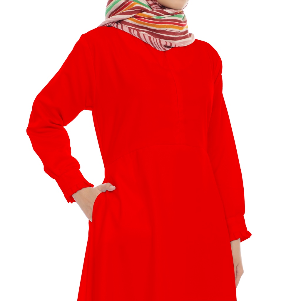 3XL-PROMO Gamis JUMBO Balotelli Umbrella Balotelly gamis  balloteli gamis syari ballotely 3XL-PROMO-MERAH CABE