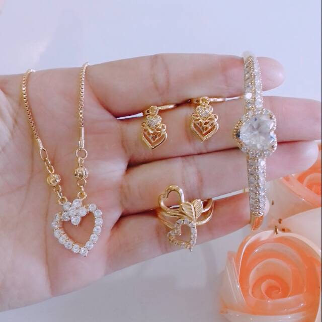 SET XUPING DEWASA / SET XUPING LOVE / SET PERHIASAN XUPING / XUPING MURAH