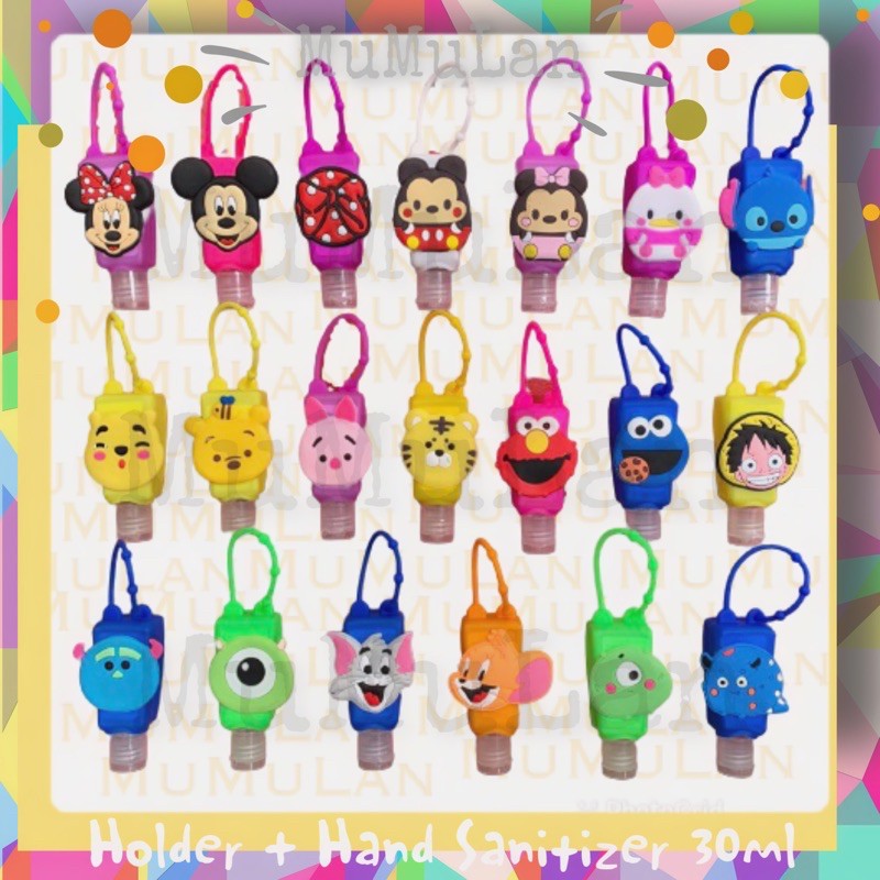 Holder Caracter Gantungan Hand Sanitizer 30ml 3   0 ml