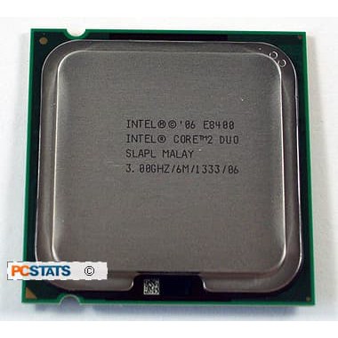 Prosesor Core 2 Duo E8400 + Fan ORI Intel (3.0 Ghz)