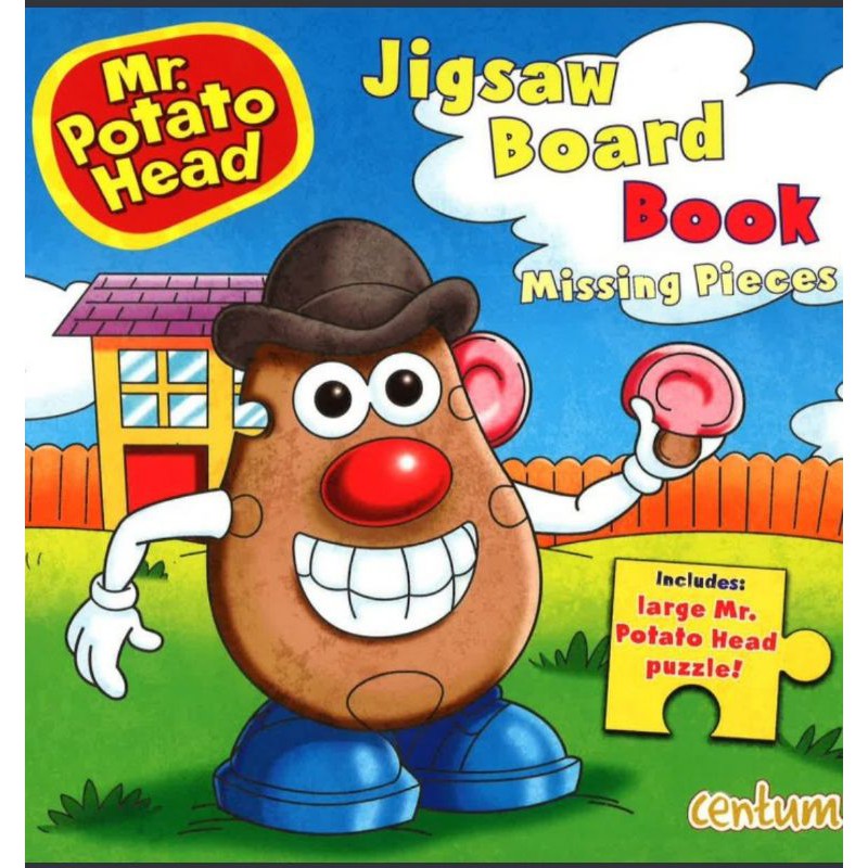 Mr.Potato Head body puzzle book