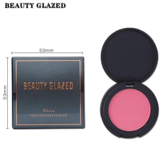 Beauty Glazed Blush on Pipi Murah Makeup Wajah Pigmented Daily Look Blush On Murah