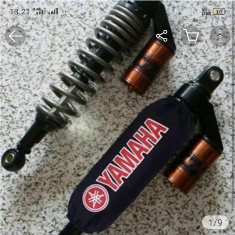 SARUNG SHOCK COVER SHOCKBREAKER SHOK MOTOR BEAT VARIO SCOOPY MIO harga satuan ya gan