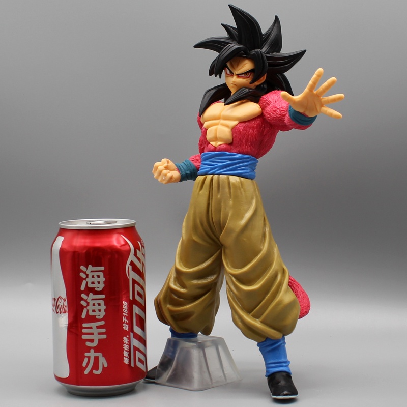 Action Figure Dragon Ball GT Ichibansho SSJ 4 Gogeta Ukuran 27cm Mainan Action Figure Omnibus Super Saiyan 4 Son Goku Vegeta Bahan Pvc