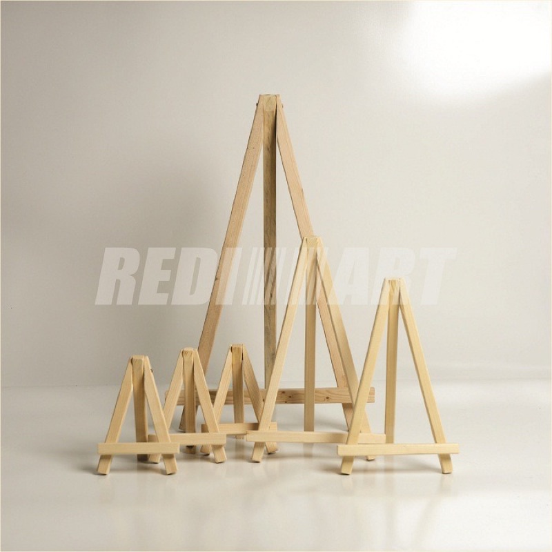 

Wooden Easel Kanvas Lukis - Tripod/Stand Lukisan Berkualitas