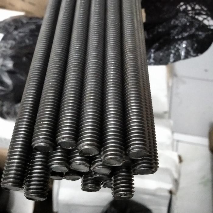 Grade 8.8 Baja Hitam As Drat M16 / Long Drat / Thread Rod M16x1Mete