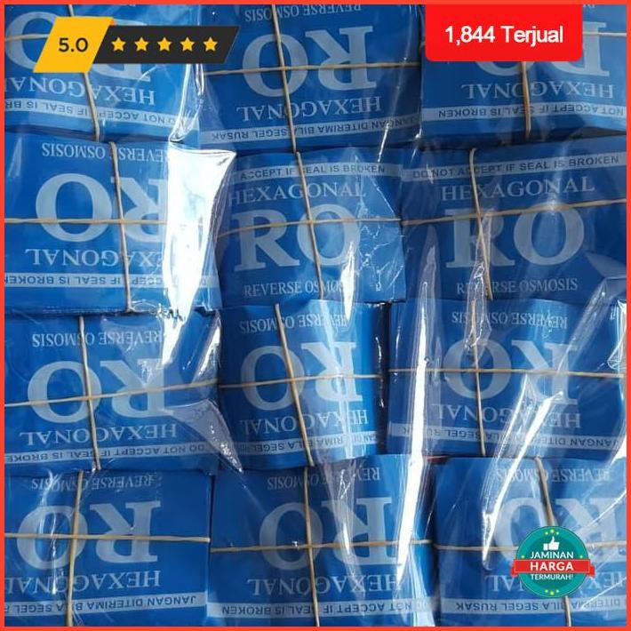 Tempat Kopenyimpanan Segel Plastik Tutup Galon Warna Biru Tua Depo Air Minum Isi Ulang Premium