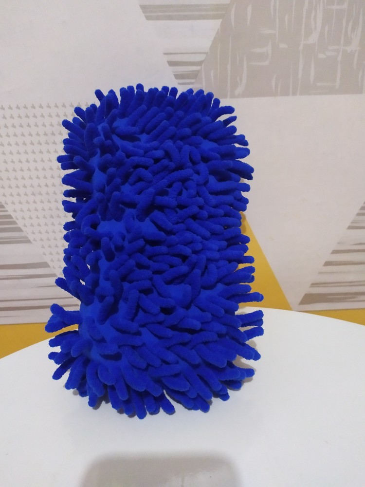 Sponge Busa Cuci Mobil Microfiber Cendol Pembersih Sponge Cendol