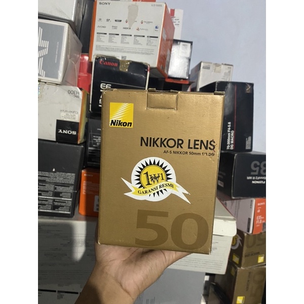 Disbuk lensa Nikon 50mm F1.8G
