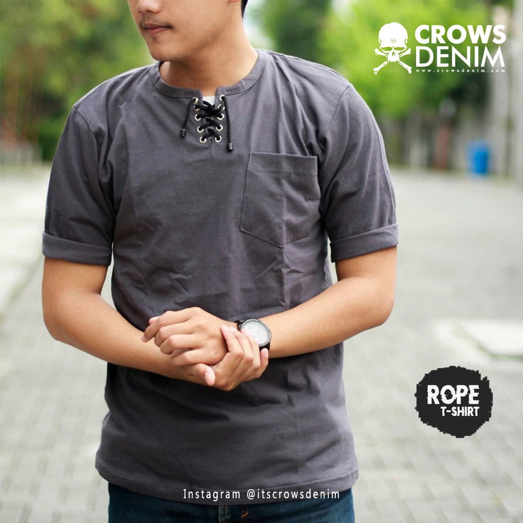 V-Neck Crows Zero Genji Rope