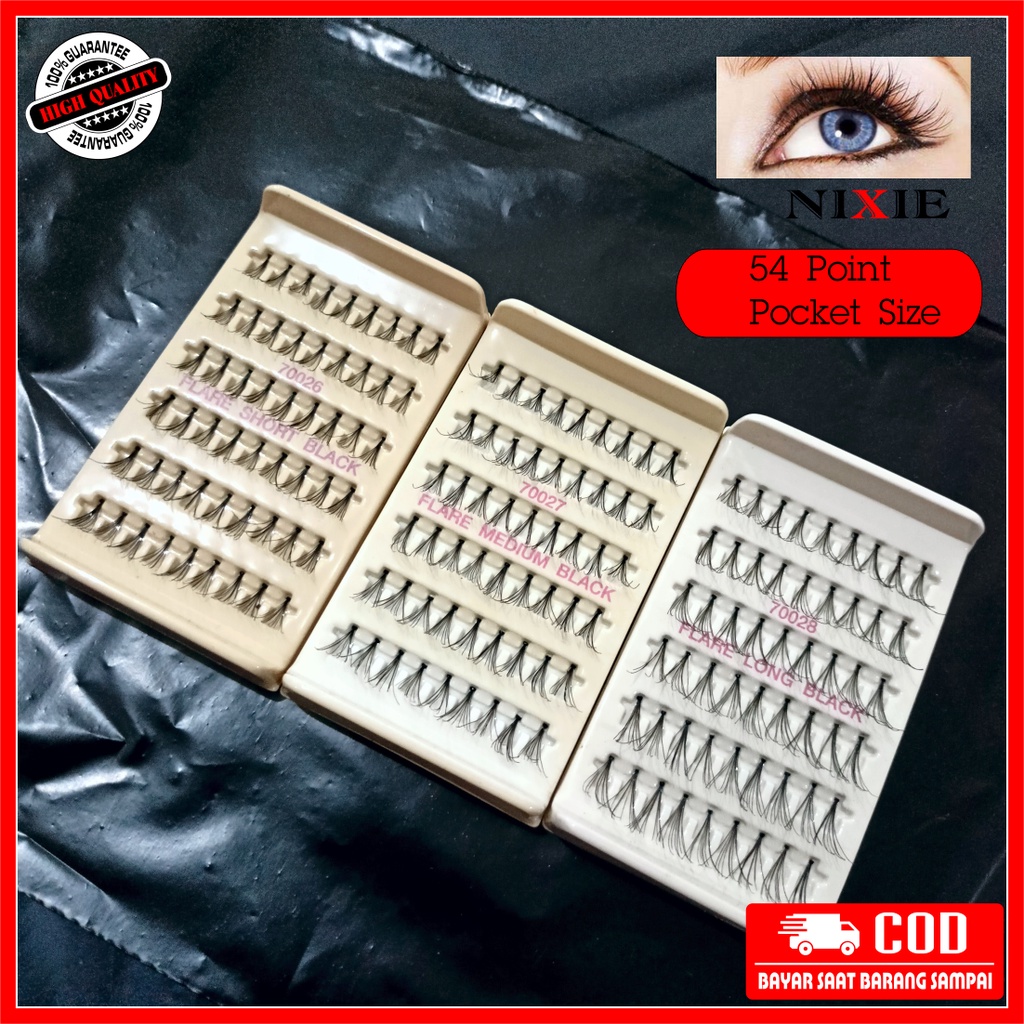 Eyelash Extension Bulu Mata 54 Point Pocket Size Kualitas Export