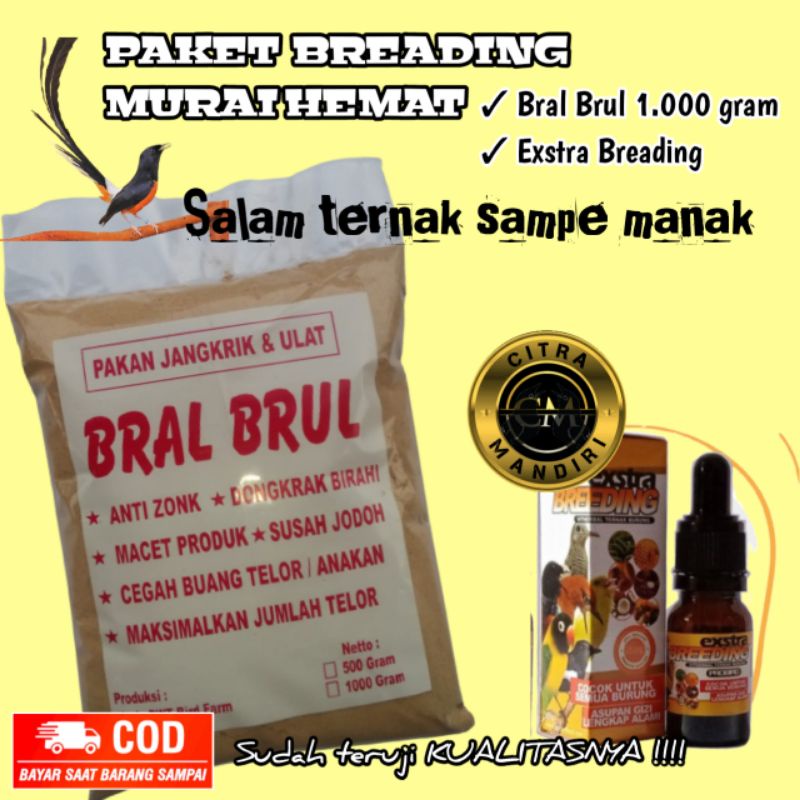 PAKET BREADING MURAI BATU BRAL BRUL 1 KG & EXSTRA BREADING