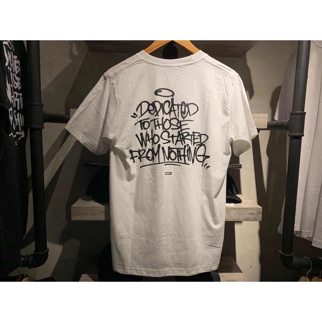 MDFK DEDICATED WHITE (NEW) TSHIRT SPLATER TAG SERIES