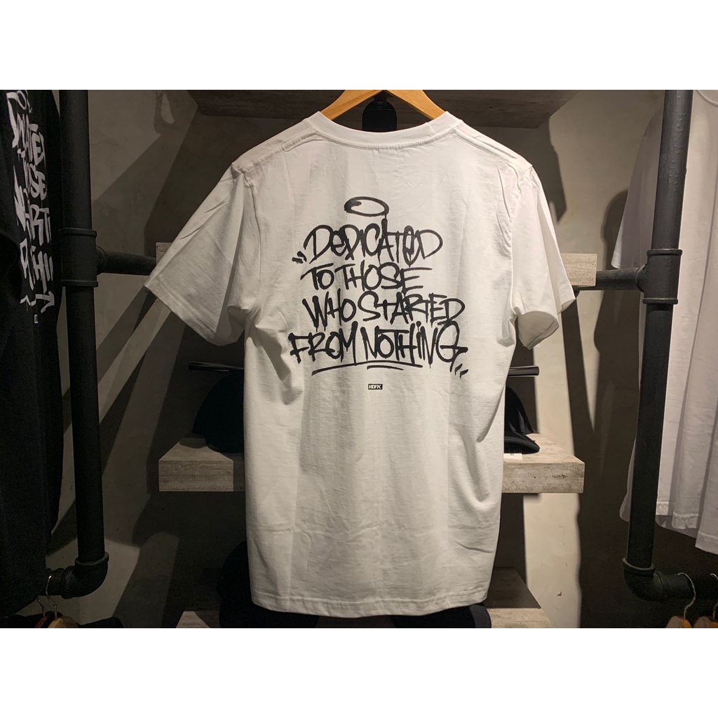 MDFK DEDICATED WHITE (NEW) TSHIRT SPLATER TAG SERIES