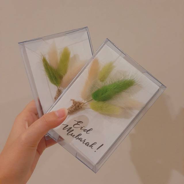 

Dried Eid Box (Hampers & Kartu Lebaran)