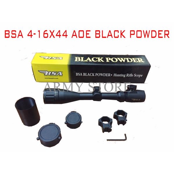 teleskop bsa 4-16x44 AOE black powder