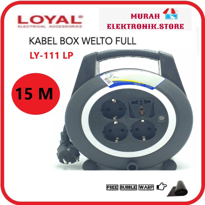 Box Kabel / Roll Kabel Loyal Yunior Welto 15M 15Meter LY - 111