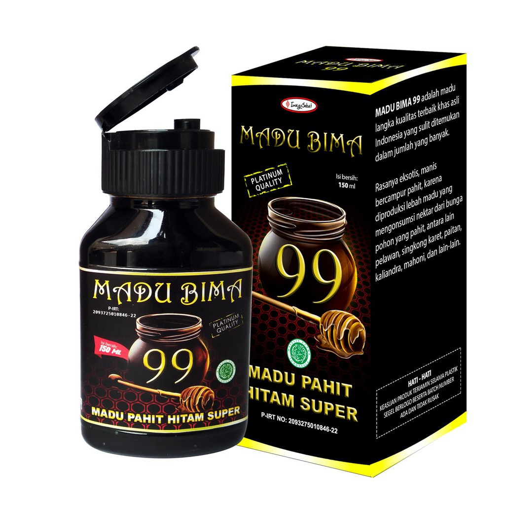

Madu Bima 99 (Madu Pahit Hitam Super)