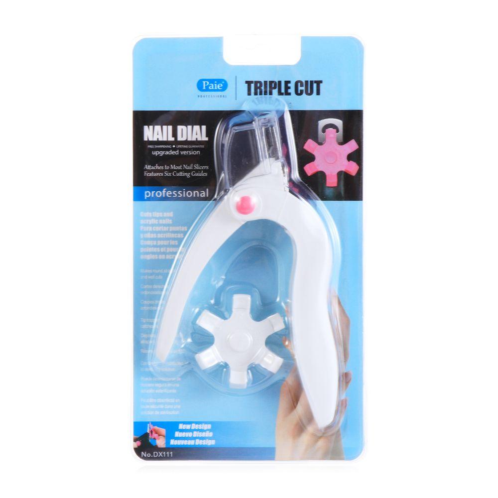 Solighter Pemotong Tip Kuku Palsu Kualitas Tinggi Stainless Steel Tipe U word Manicure Tips Cutter