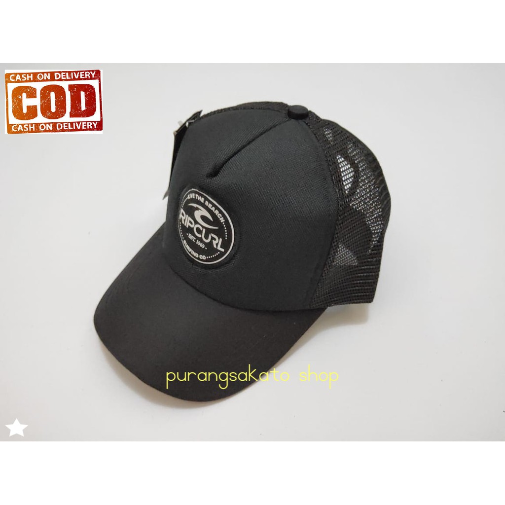 Topi Distro Trucker Jaring bordir kombinasi Premium Quality Text-PURANGSAKATO SHOP