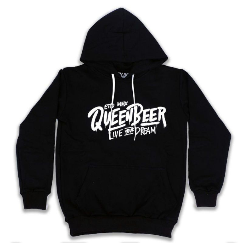 Jaket sweater hoodie queenbeer