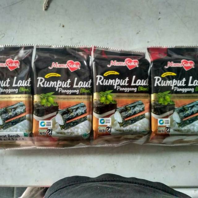 

Rumput Laut MamaSuka 9g/4.5gx4
