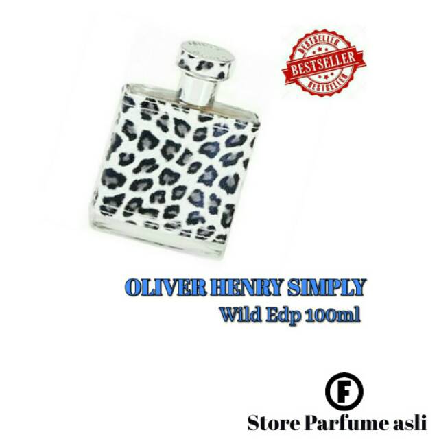 Parfum Original Oliver Henry Simply Wild Parfum Wanita Edp 100ml