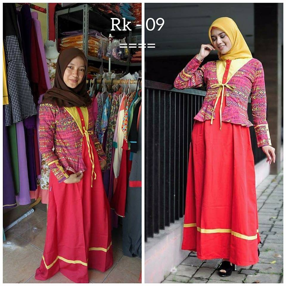 GAMIS RAUNA / RK -09 / FASHION MUSLIM