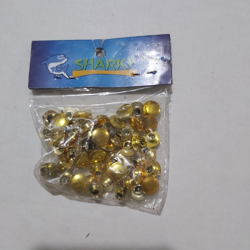 Kancing Baut L Isi 50pcs - Gold