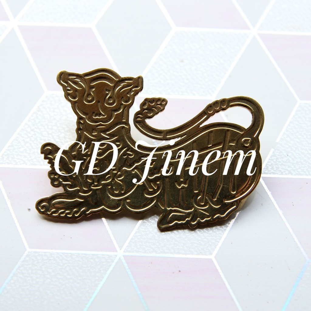 Pin Macan Ali - Lambang Kerajaan Cirebon