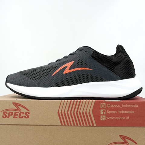 Sepatu Running/Lari Specs Dawnbreaker Dark Grey 200600 Original BNIB