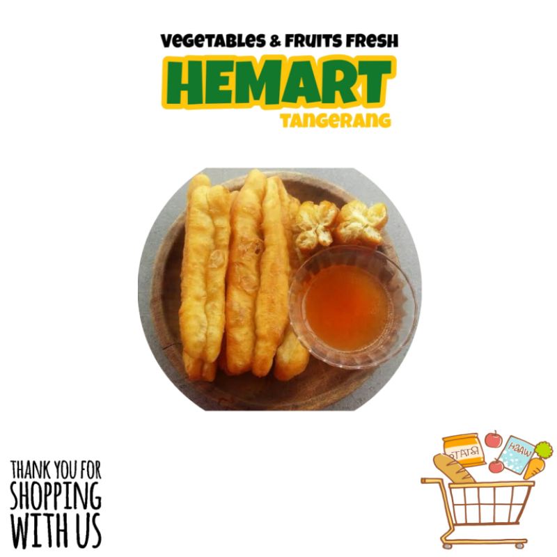 

Cakwe Goreng isi 5 ( Free Saus )