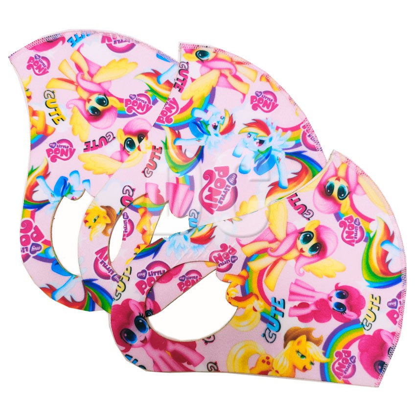 Masker Anak Scuba Premium LOL Hello KItty LIttle Pony Frozen  (Bisa Pilih Motif)