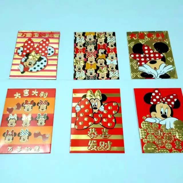 

Amplop Imlek angpao netral Minnie 0342