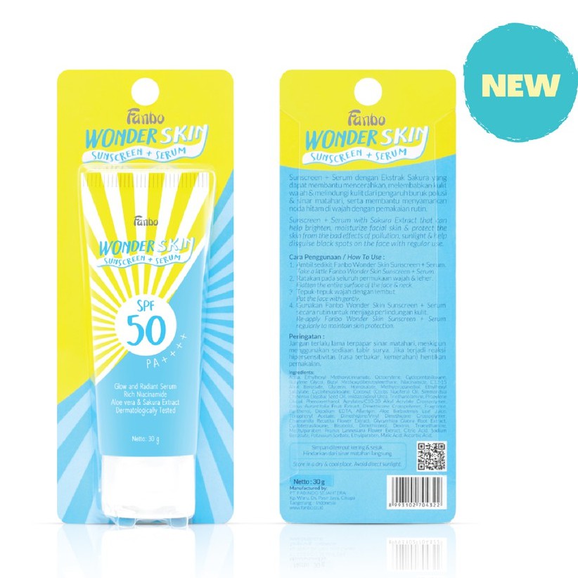 FANBO WONDER SKIN SUNSCREEN SERUM 30 GR @MJ