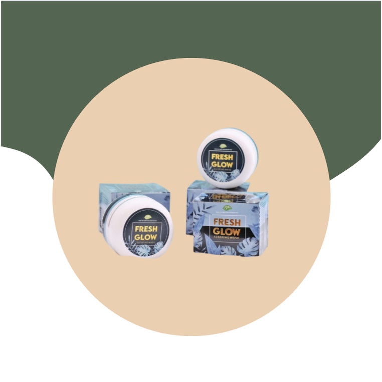 MAKO BY SERIS FRESH GLOW SLEEPING MASK DAY AND NIGHT CREAM