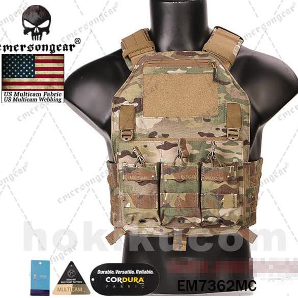 BARANG BARU Rompi Tactical Combat Vest Emerson Gear 420 Plate Carrier Multicam