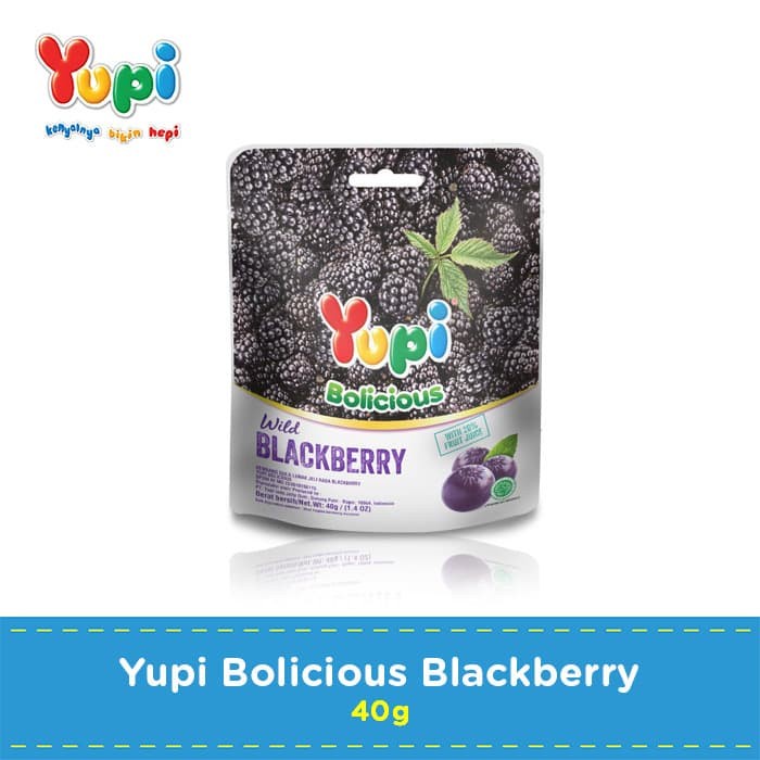 

4eh Yupi Bolicious Blackberry 40 Gr 60Jhh