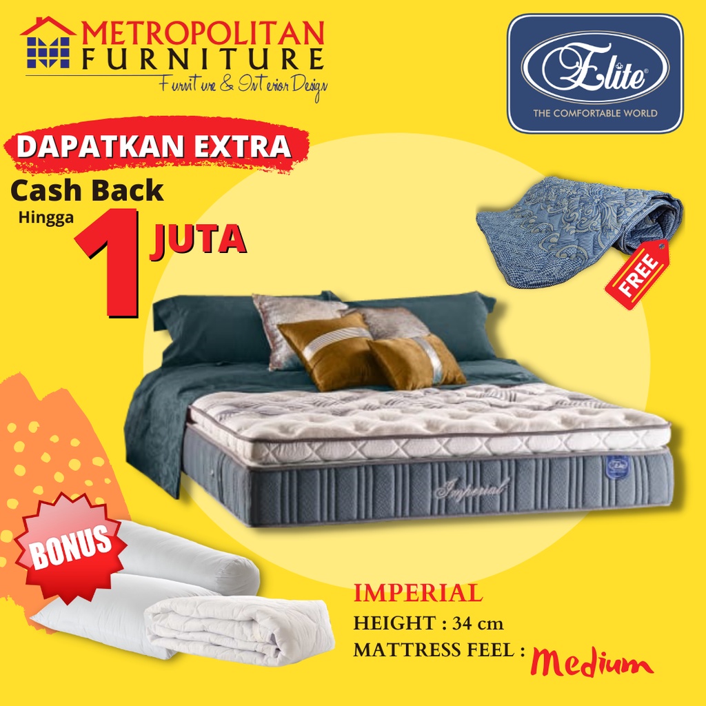 Kasur Springbed Elite Imperial Spring bed matras