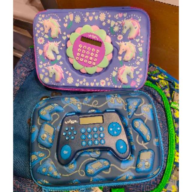 Smiggle tempat pinsil/pencil case smiggle/kalkulator lucu