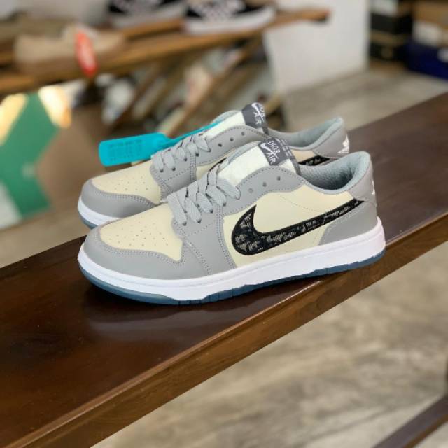 NIKE AIR JORDAN DIOR LOW HIGH QUALITY | Shopee Indonesia