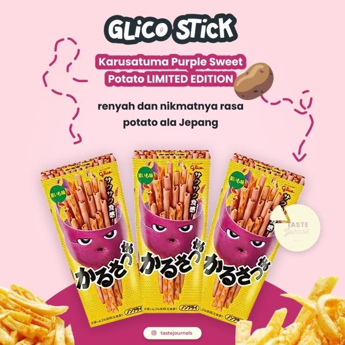 

SNACK JEPANG!!! GLICO Purple Sweet Potato Stick