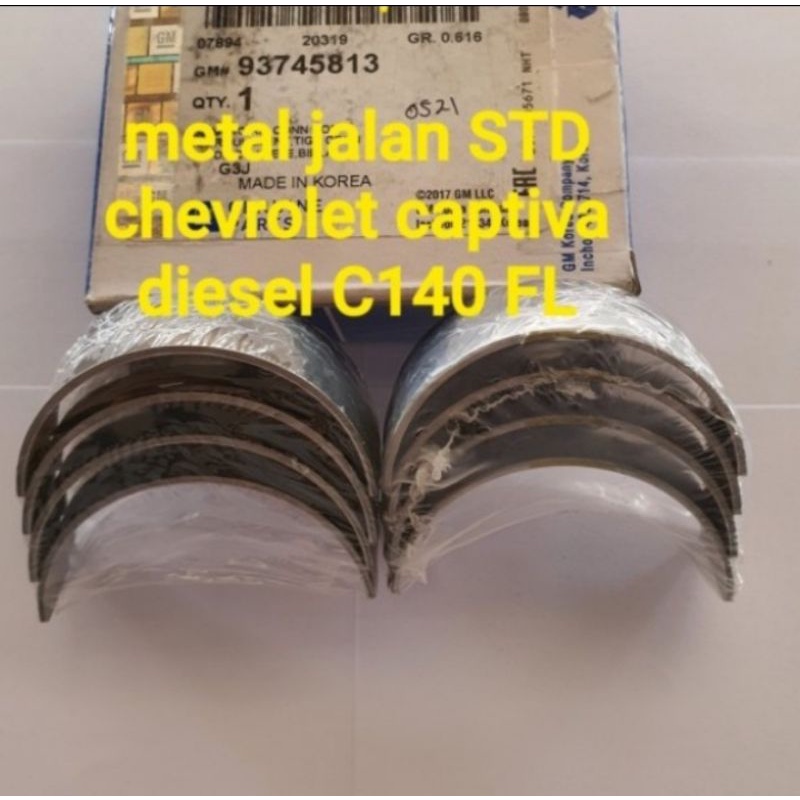 METAL JALAN STD STANDARD CAPTIVA DIESEL FL C140 ORIGINAL GM