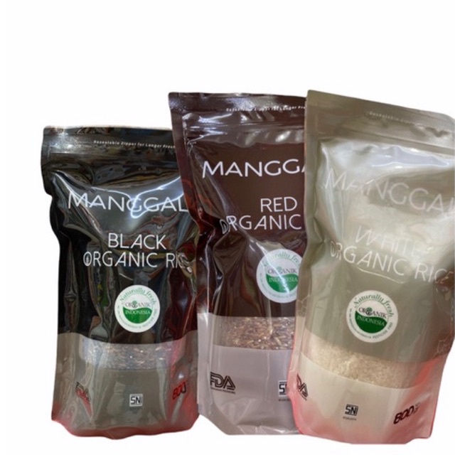 Manggala Beras Organik 800gr