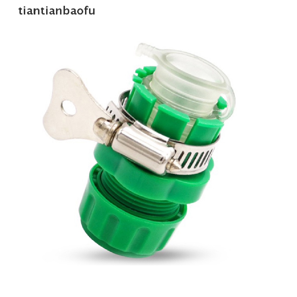 [tiantianbaofu] Universal Tap Adapter Quick Connect Fitting For 15-21MM Water Faucet 1/2&quot;Hose Boutique