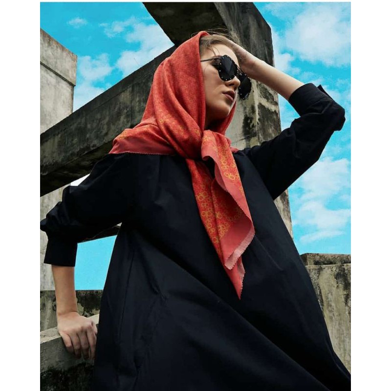 Monogram scraf by Donna