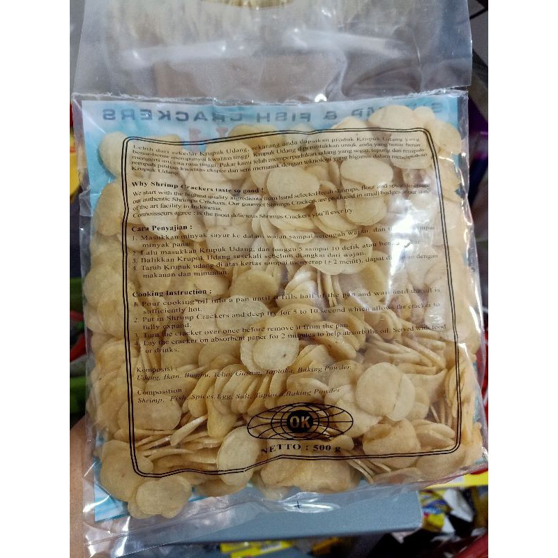 

Kerupuk Udang Unyil berat 500 gram Asli Karawang